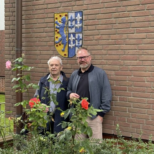 Das Wilhelmsburger Wappen in der Bauwiesenstraße